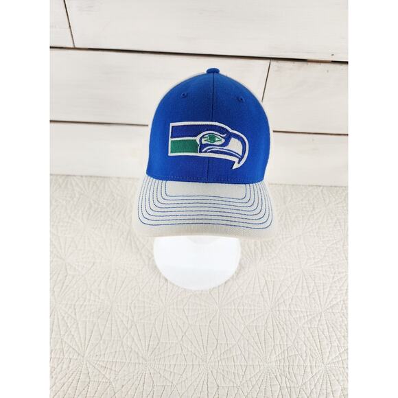 NFL Vintage Collection Seahawks Baseball Hat Flexfit Reebok S/M - Picture 2 of 11